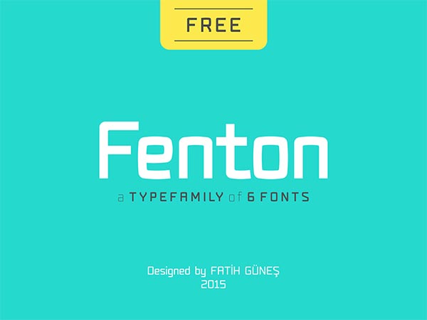 Fenton Typeface Family [Free Font]