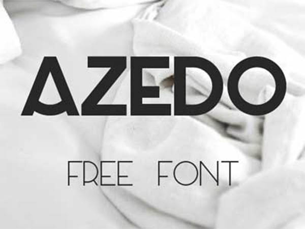 The FREE Azedo Font