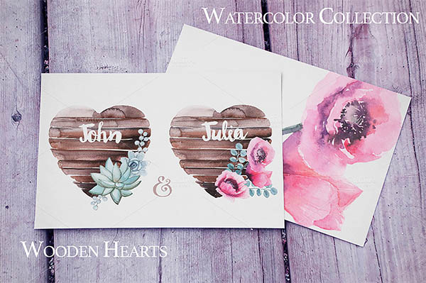 Watercolor Floral Elements for Graphic Designers - 17