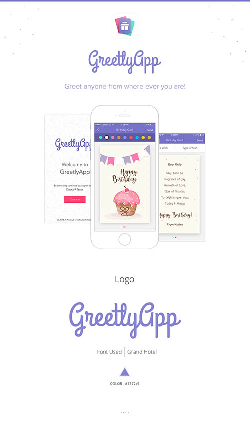 GreetlyApp™ - Most Personalized Greeting App Ever By ceffectz Designs