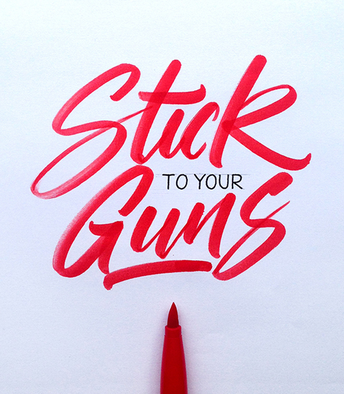 Hand Lettering by Ashley Janson