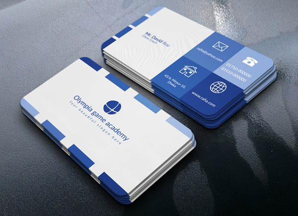 Business Cards PSD Templates for Designs - 10 Examples