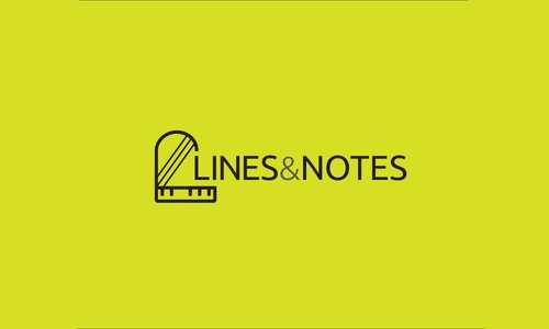 Lines And Notes Logo by Shahriar Emil