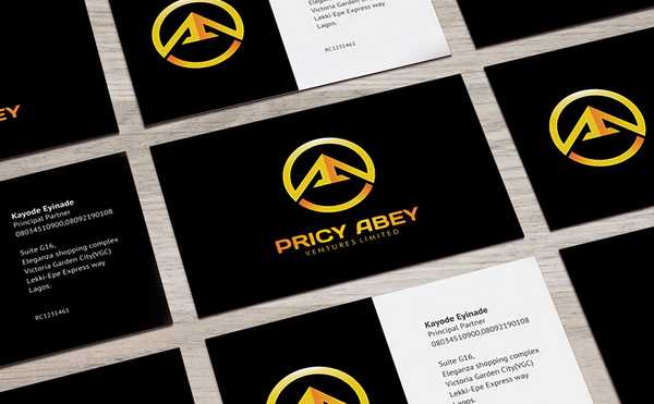 Pricy Abey Brand Identity by Adewale Akande