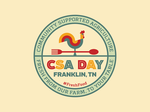 CSA Day Badge by Quentin Ames