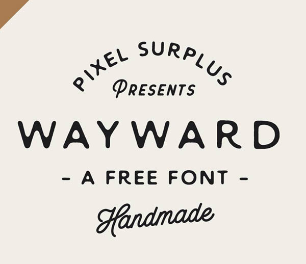 Wayward Free Font