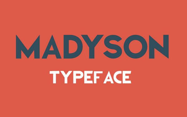 Madyson Free Fonts