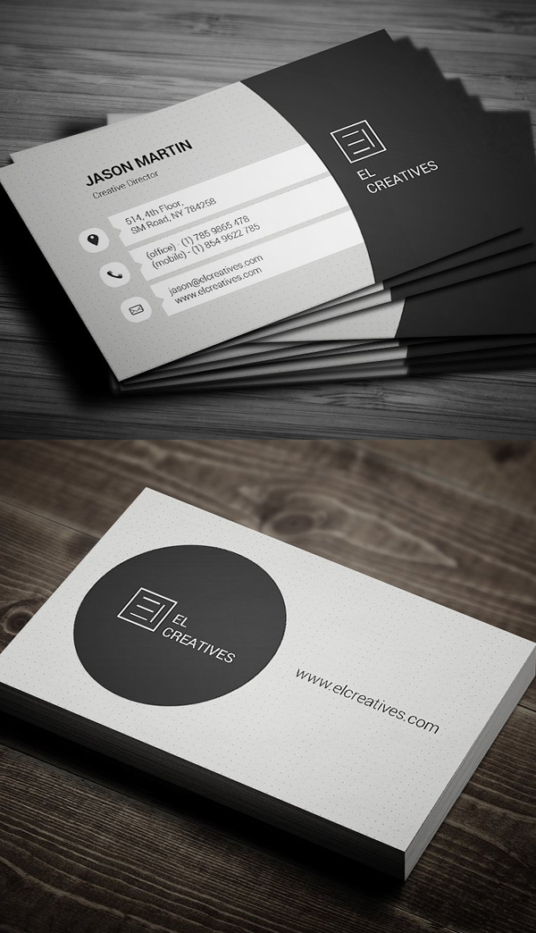 Clean Corporate Business Card Design