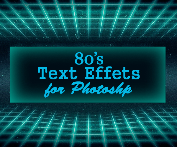 Classic Style 80's Text Effects Download PSD