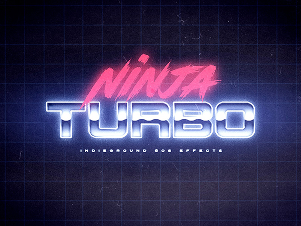 80's Text Effects for Photoshop