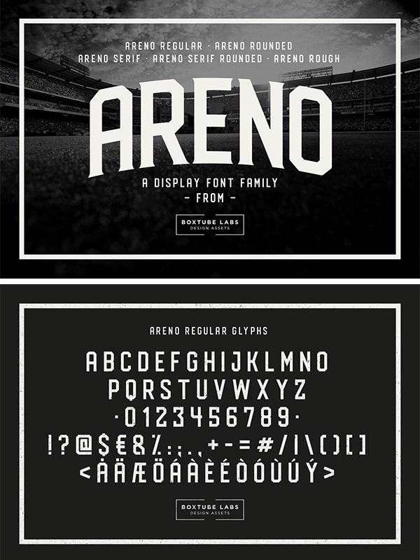 Areno Free Font