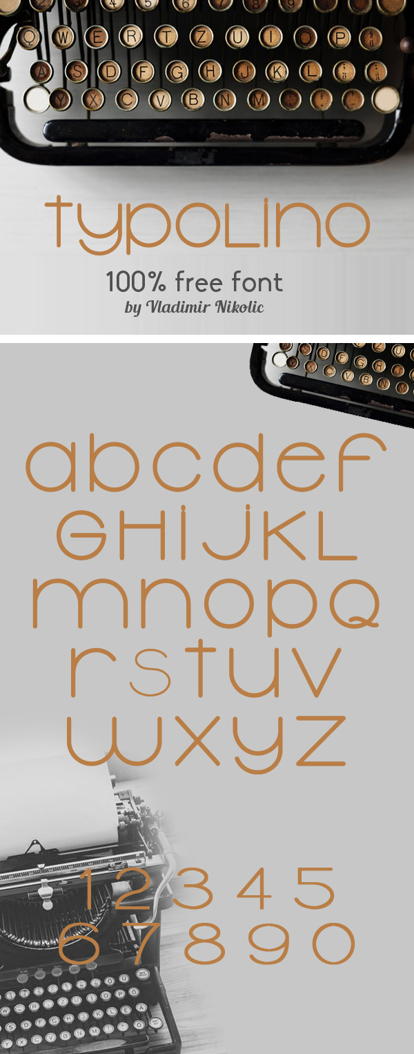 Typolino Free Font
