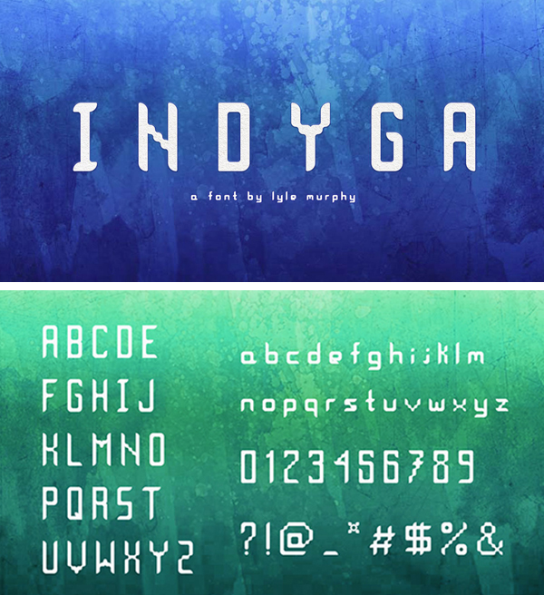 Indyga Free Font