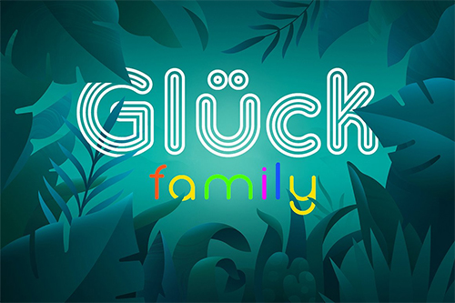 Glück Family Font