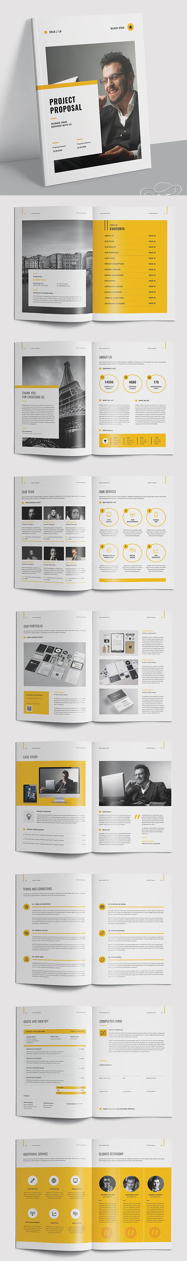 100 Professional Corporate Brochure Templates - 80