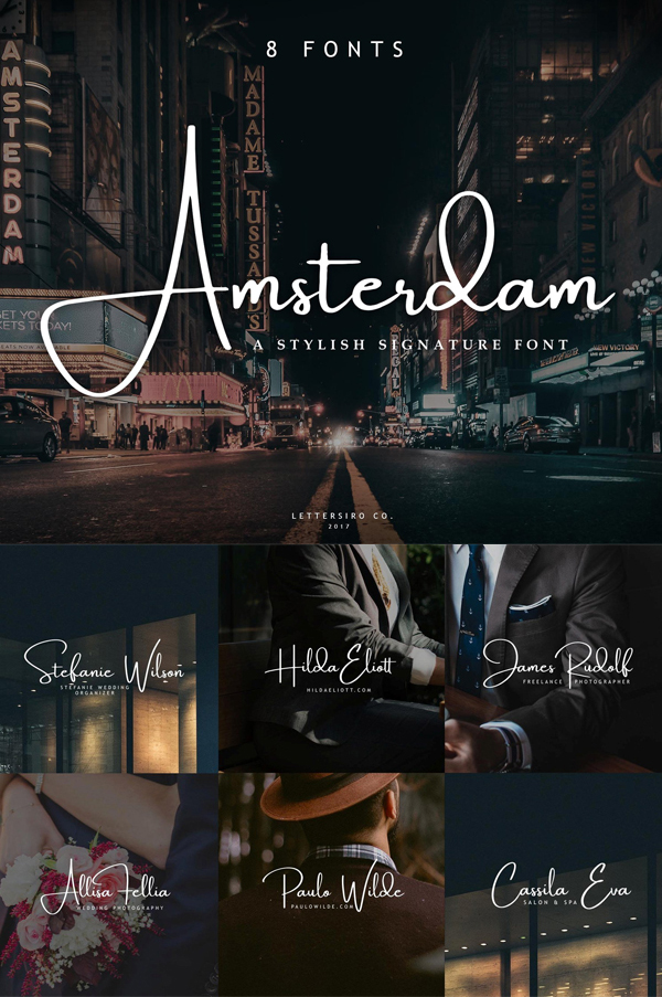 Amsterdam Font