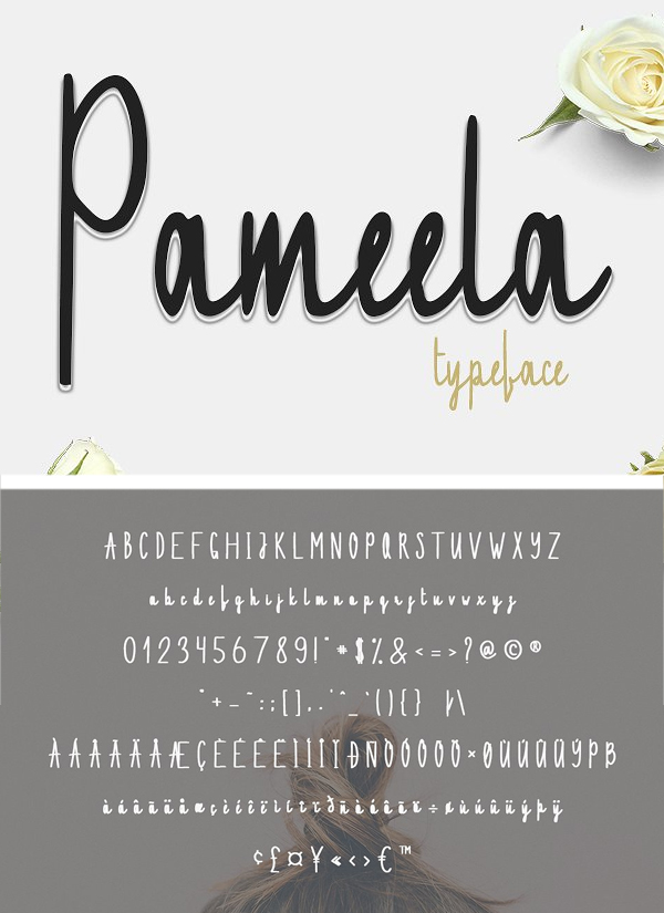 Pameela Typeface