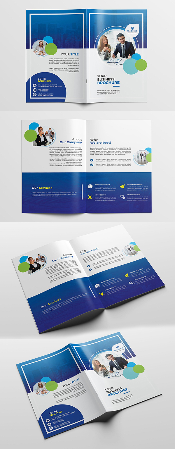100 Professional Corporate Brochure Templates - 59