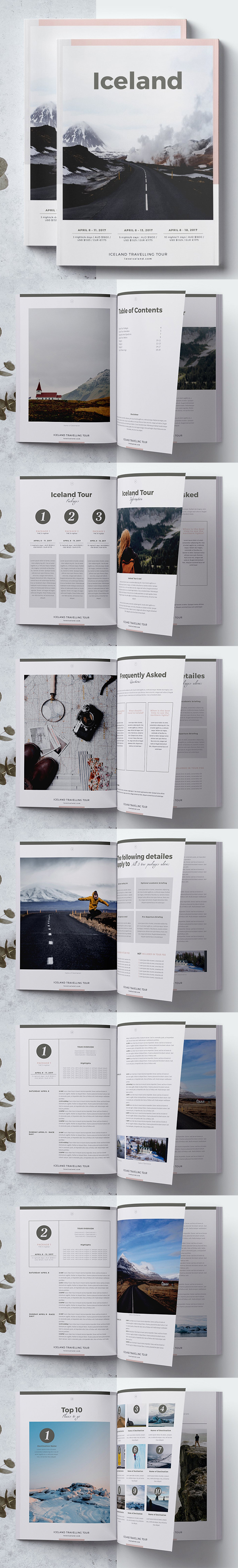 Travel Agency Guide / Brochure Template