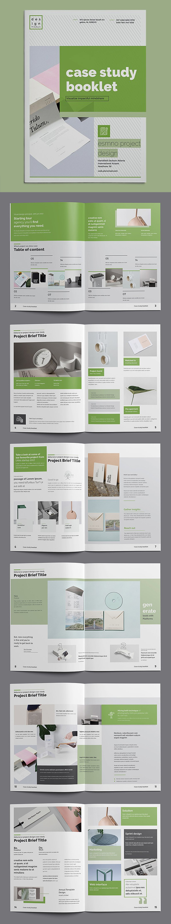 Modern Design & informative Brochure Template