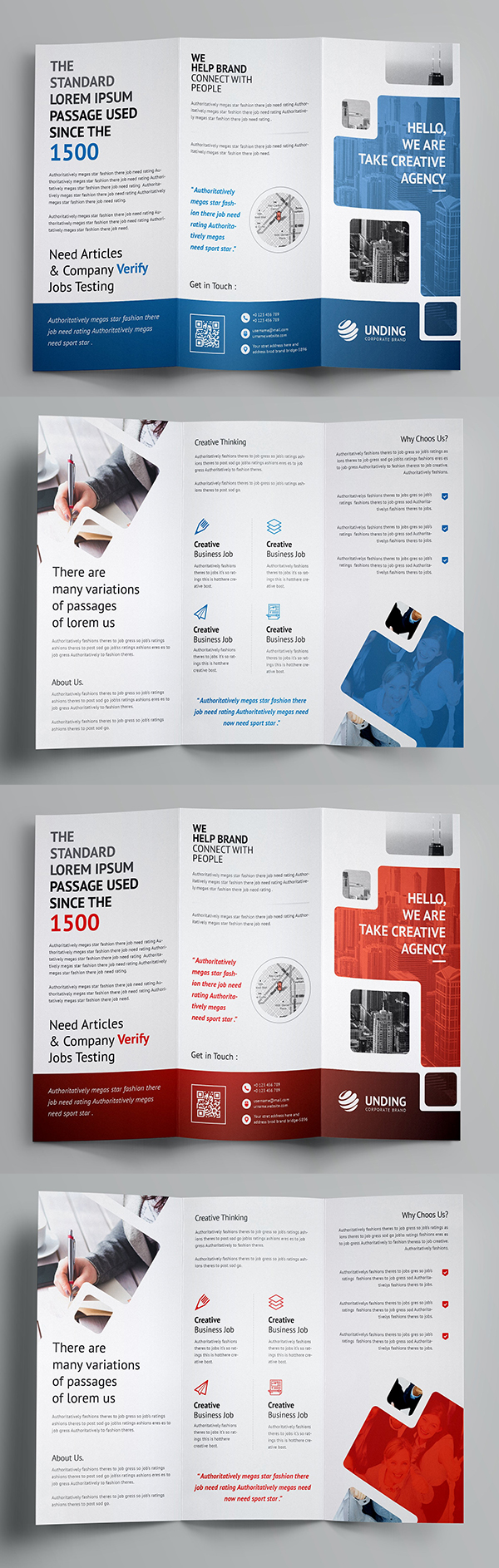 100 Professional Corporate Brochure Templates - 67