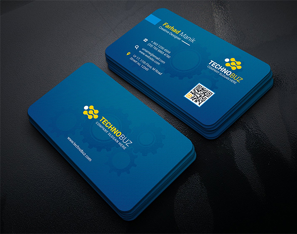 simple & Clean Business Cards Template Design