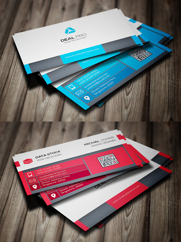simple & Clean Business Card Template