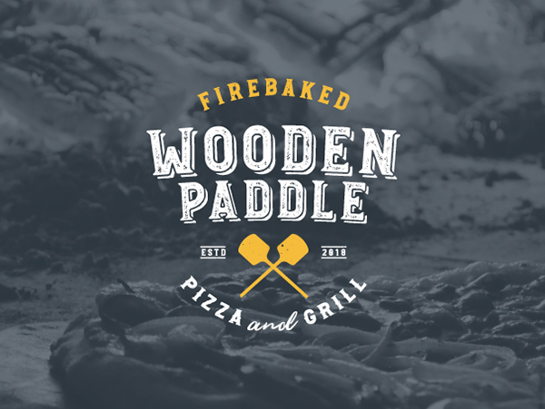 The Wooden Paddle — Logo Concept