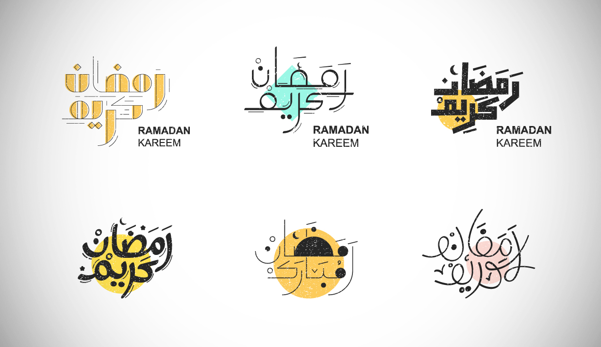 Creative Ramadan Kareem Fonts