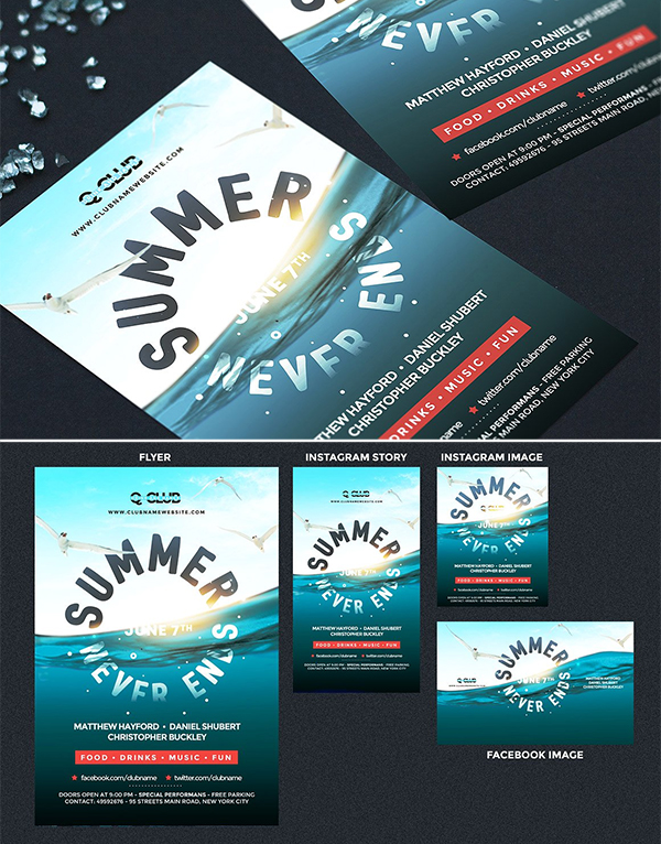 Amazing Summer Flyer Template