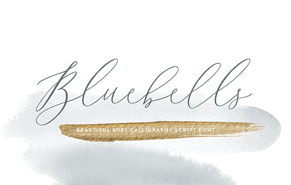 Bluebells Script Font