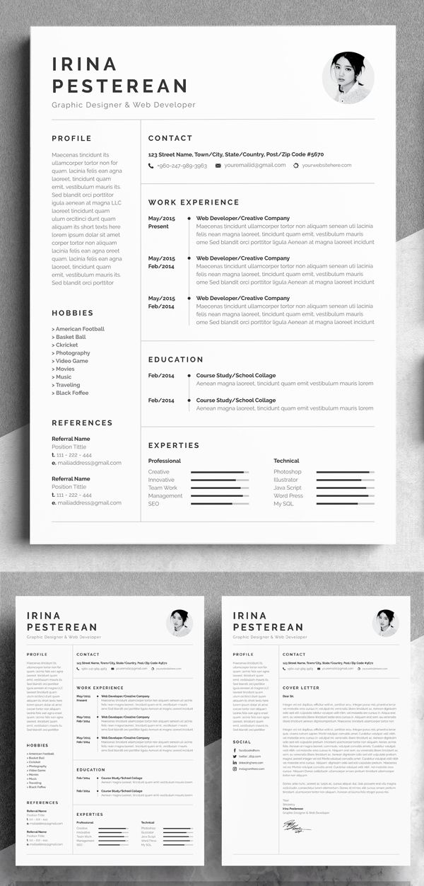 Creative Resume / CV