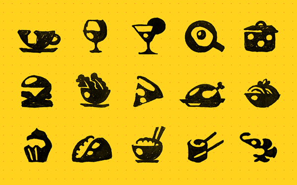 Amazing Restaurant Icon collection