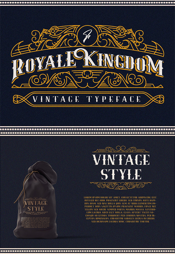 Royale Kingdom ~ Vintage Free Font