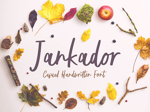 Jankador Handwriting Free Font