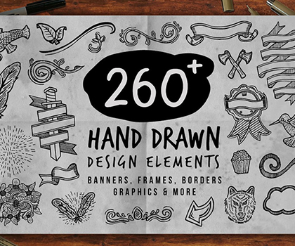 creative+hand+drawn+elements+thumb