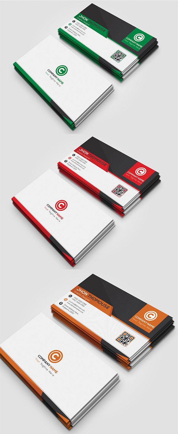Simple & Clean Business Card Template