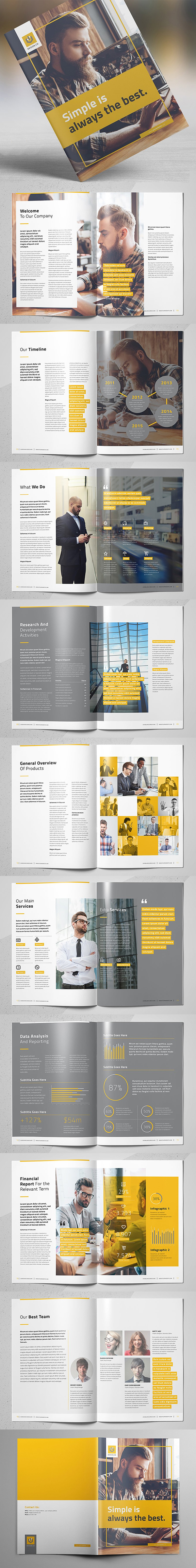 Creative Business Brochure Template