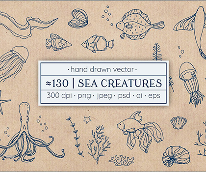 hand+drawn+sea+elements+thumb