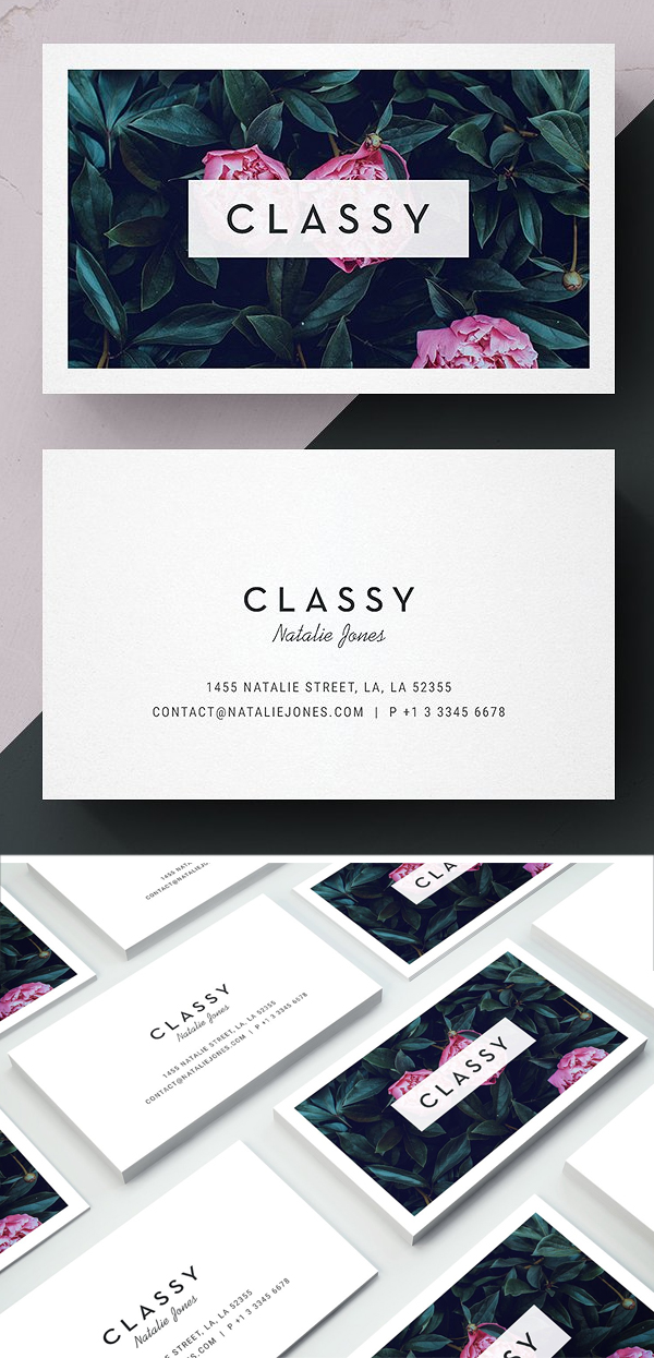 Classy Business Card Template