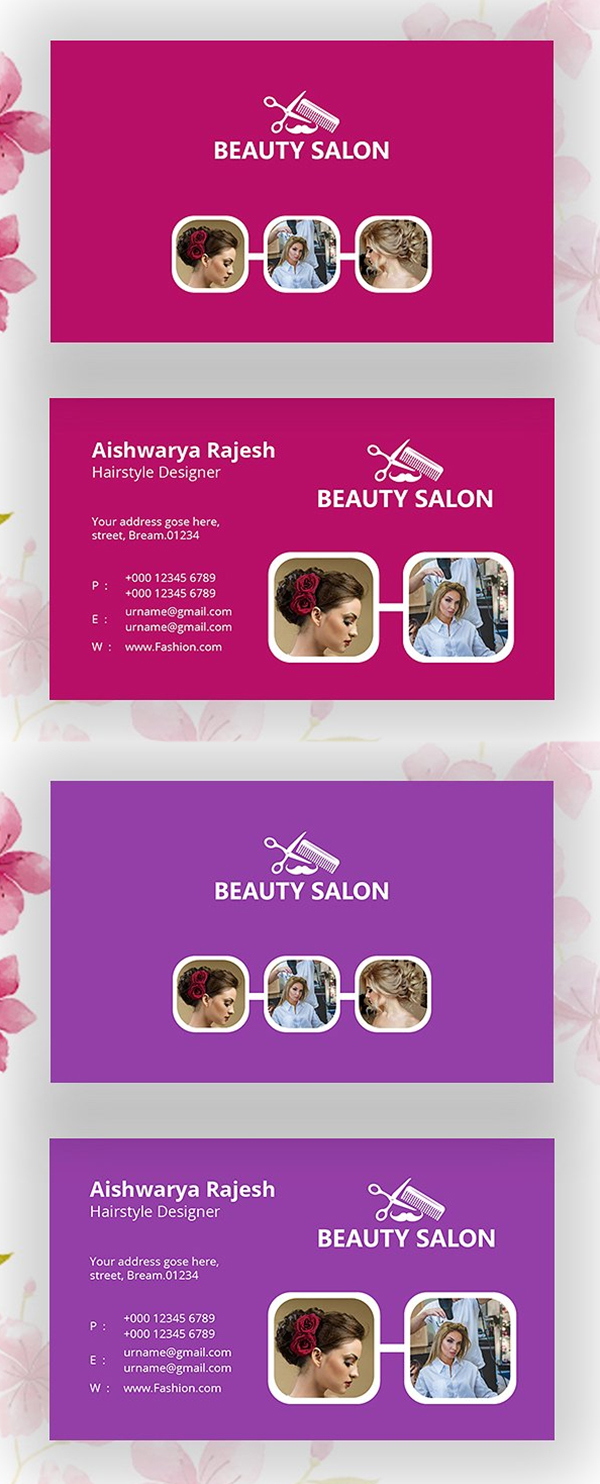 Salon Business Card