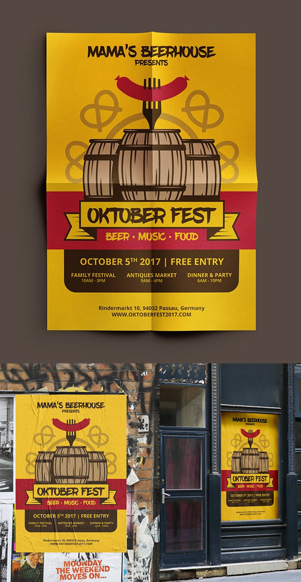 Oktober Fest Poster / Flyer