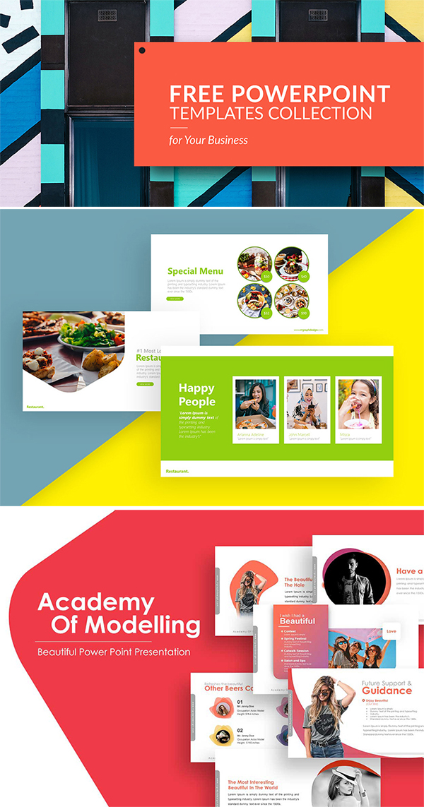 Awesome Presentation PowerPoint Templates Collection Free Download