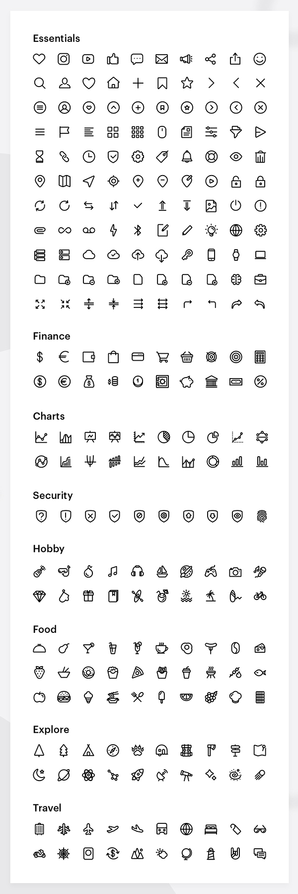50+ Best Free Icons for 2018