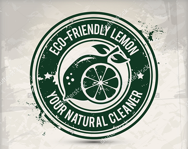 Alternative Eco Friendly Lemon Stamp
