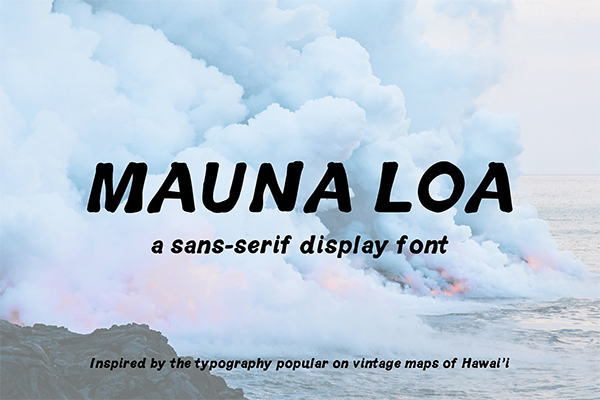 Vintage Hawaiian Font