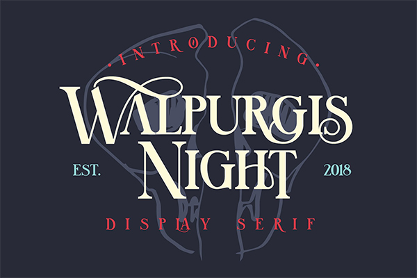 Walpurgis Night Font