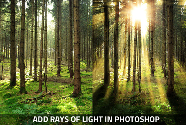 How To Create Realistic Rays Of Light In Photoshop