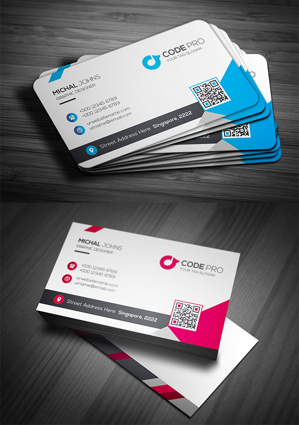 Clean And Simple Business Cards