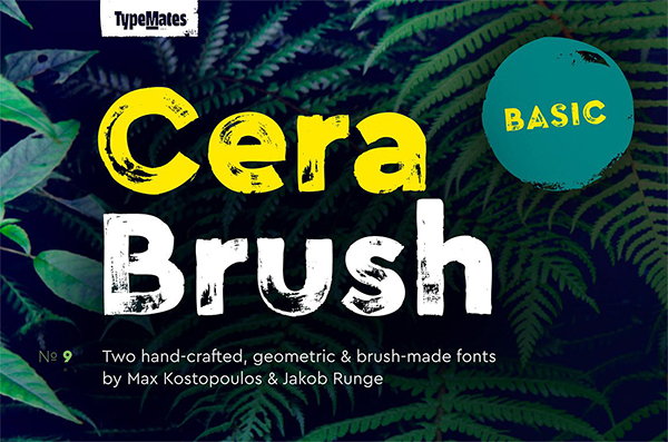 Cera Brush Free Font
